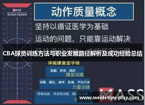 CBA球员训练方法与职业发展路径解析及成功经验总结
